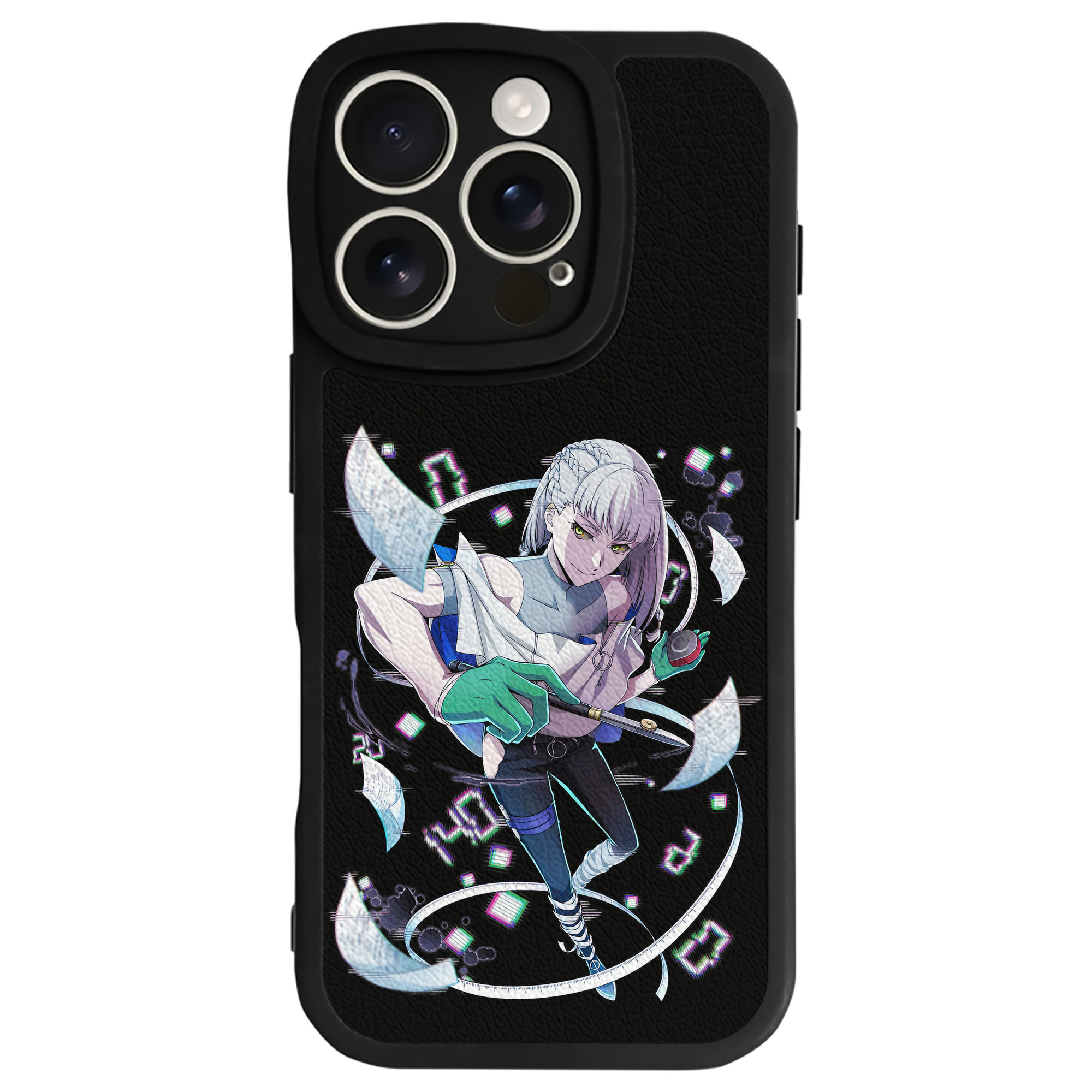 （画像用） 文豪ストレイドッグス Bungo Stray Dogs 【iPhone 16シリーズ対応】シリコンスマホケース（レザー調） 材質：シリコン
